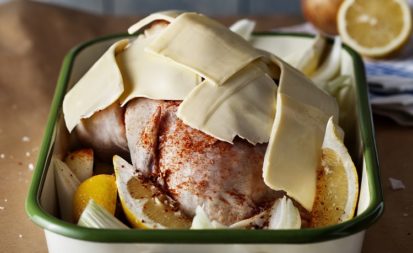 Poulet au four