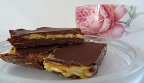 Schoko-Mandelriegel
