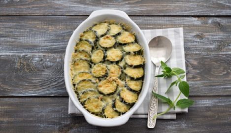 Zucchini-Lamm-Auflauf