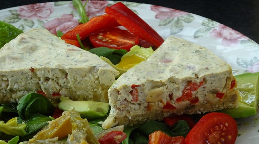 Frischkäsetorte aus der pikanten Küche - LCHF Deutschland