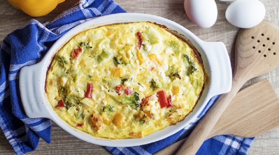 Paprika-Brokkoli-Quiche