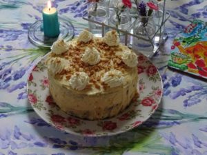 Schoko-Erdnussbutter-Torte