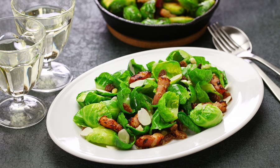 Rosenkohlsalat
