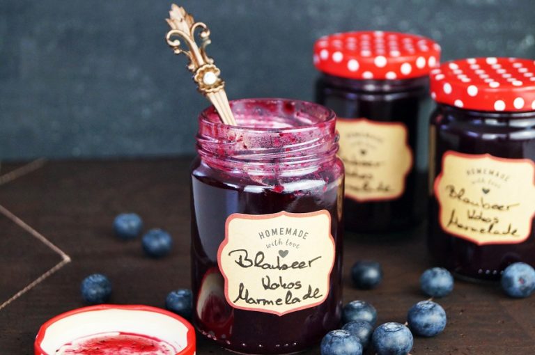Blaubeer - Kokos - Marmelade - Spätsommerfeeling! - LCHF Deutschland