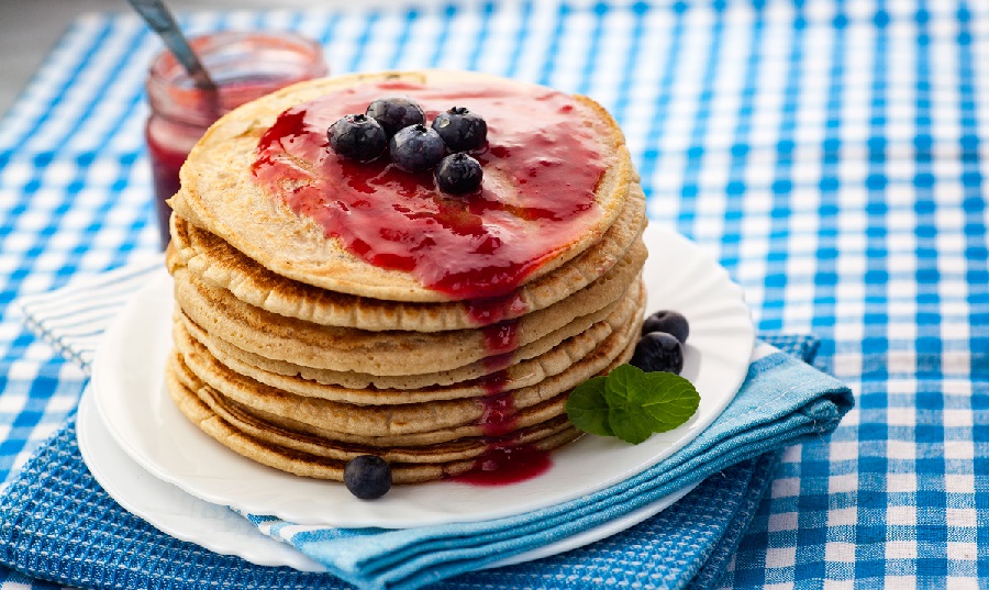 Kokospfannkuchen
