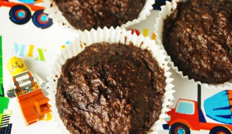 Haselnuss-Muffins - zuckerfrei für Kinder