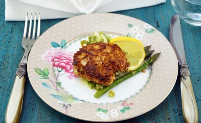 Hähnchenfilet mit Macadamia – Koriander – Kruste