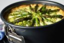Brokkoli-Torte mit Spargel