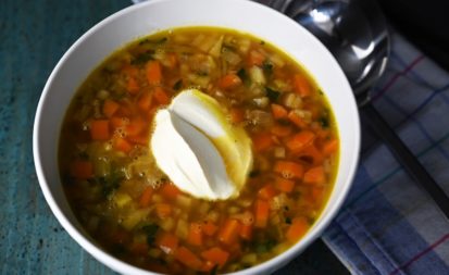 Cremige Gemüsesuppe