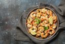 Gegrillte Garnelen