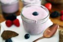 Kokos-Blaubeer-Joghurt