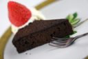 Dunkler Schokoladenkuchen