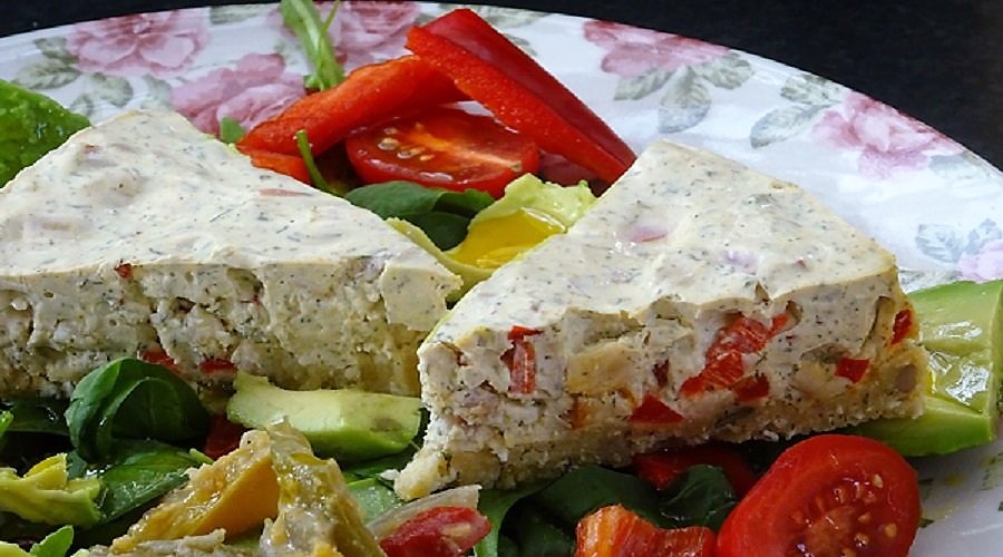 Frischkäsetorte aus der pikanten Küche - LCHF Deutschland