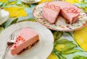 No-bake Erdbeer-Quark-Käsekuchen