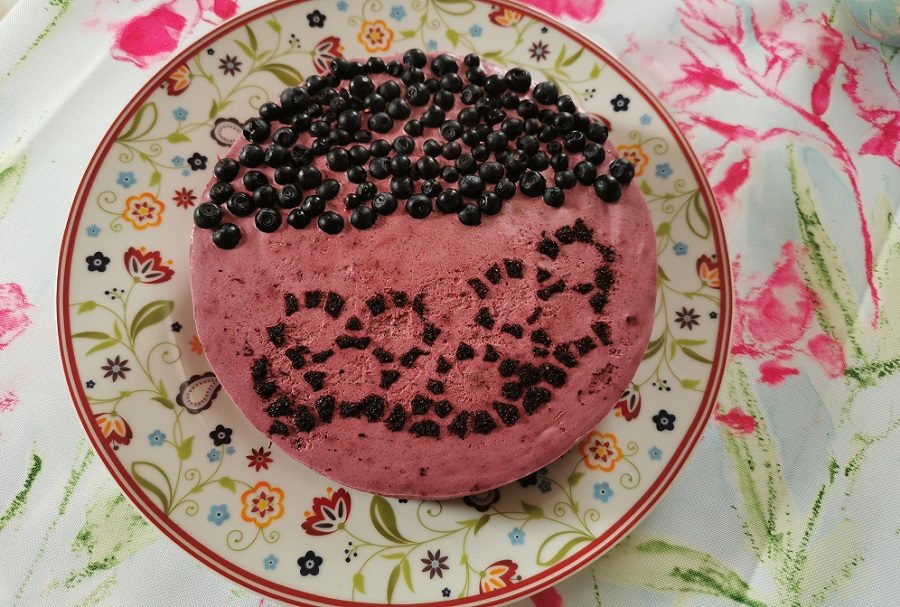 Blaubeerkäsekuchen