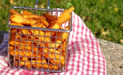 Süßkartoffelpommes