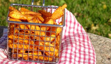Süßkartoffelpommes