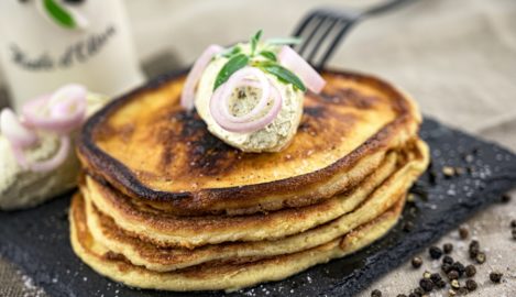Frischkäse Pancakes