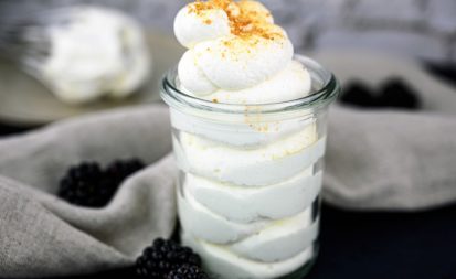 Bilder Cheesecakefluff mit Zitronengeschmack
