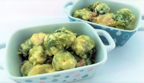 Rosenkohl-mit-Bacon-Sahne-Sauce