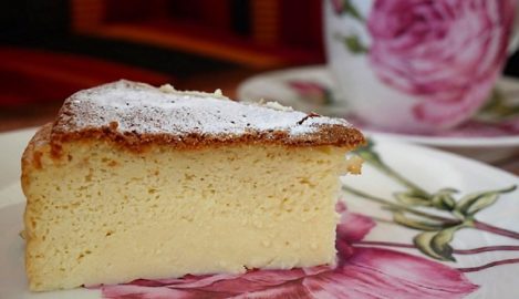 Käsekuchen ohne Boden