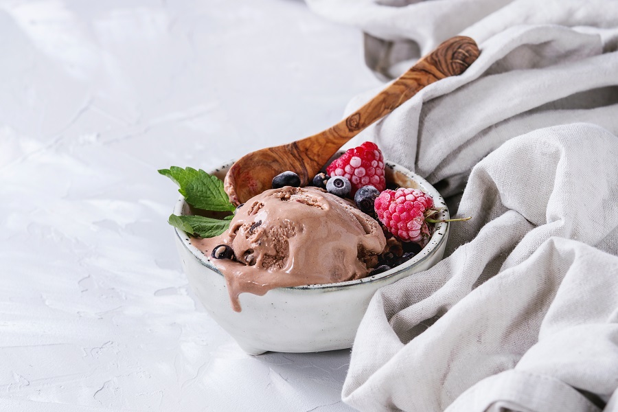 Erdnussbutter-Schokoladen-Eis