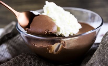 Kleine Schoko-Vanille-Mousse