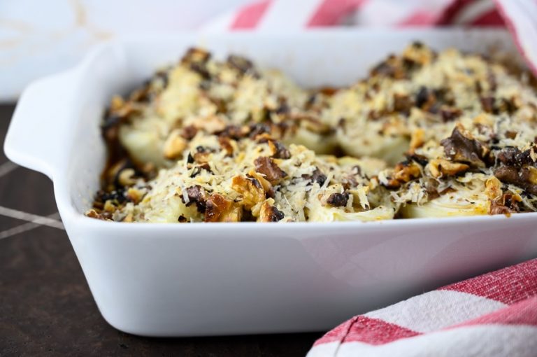 Fenchelauflauf mit Walnusskernen - vegetarisch! - LCHF Deutschland