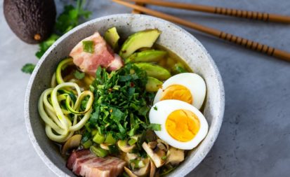 Ramen-Style Zoodlessuppe