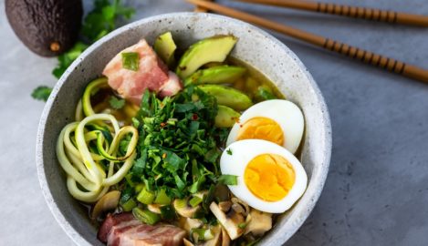 Ramen-Style Zoodlessuppe