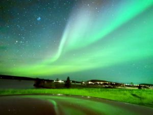 Polarlichter in Skaulo / Lappland / Schweden