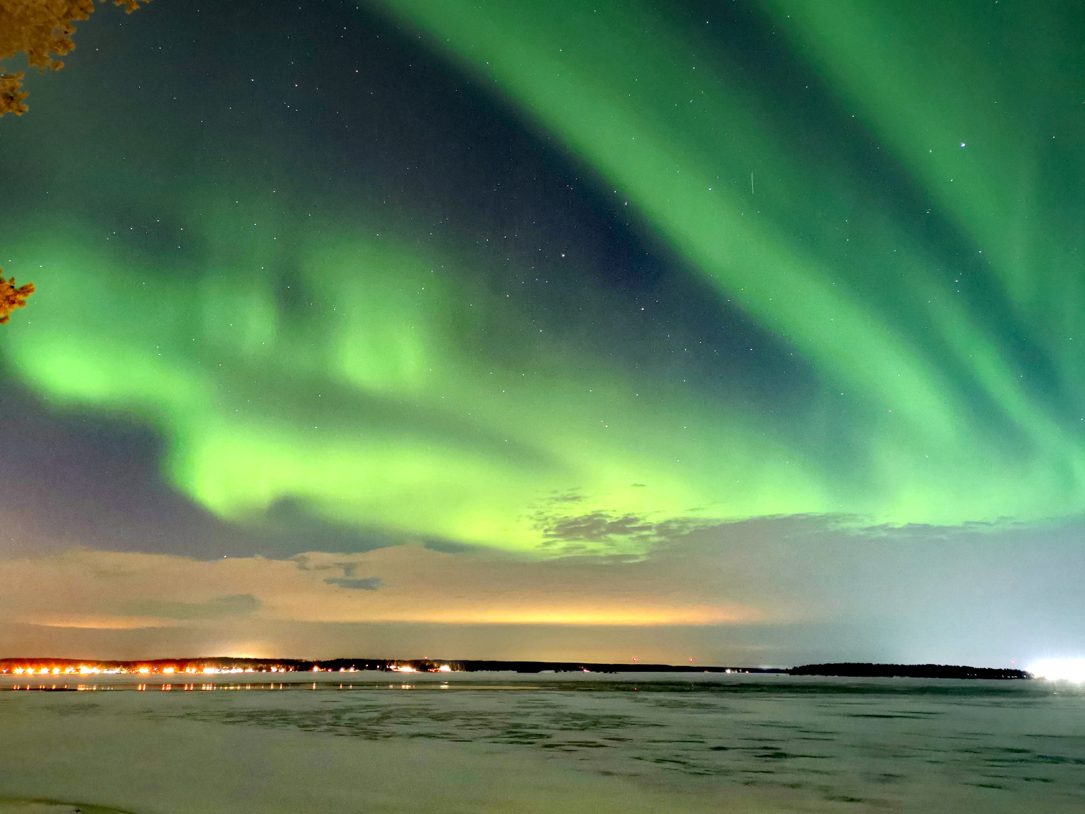 Magie am Himmel in Lappland / Schweden