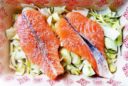 Lachs-Porree-Auflauf