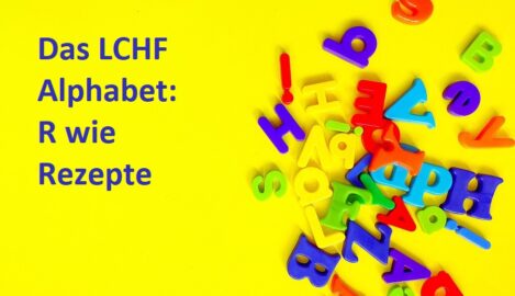 Das LCHF Alphabet R wie Rezepte