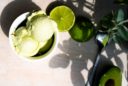 Kokos-Limetten-Avocado-Eis