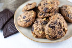 Mandel-Schoko-Cookies