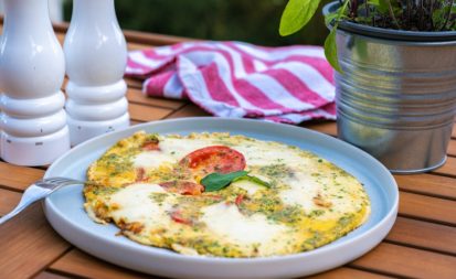 Caprese-Omelett - Singleportion