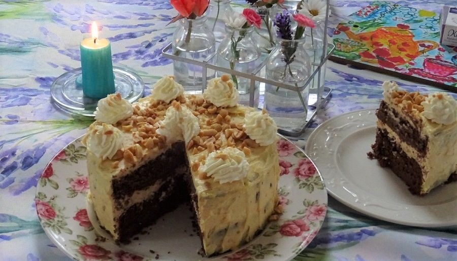 Schoko-Erdnussbutter-Torte, Lieblingsrezepte der Diabetiker