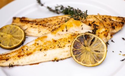 Sommerliches Zanderfilet