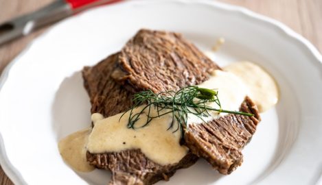 Rindertafelspitz mit Meerrettichsauce