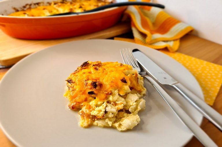 Mandel-Himbeer-Auflauf - der Ruck-Zuck Kuchen - LCHF Deutschland