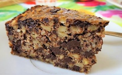Mandel-Schokoladen-Kuchen