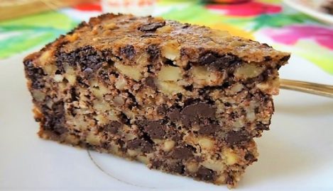 Mandel-Schokoladen-Kuchen