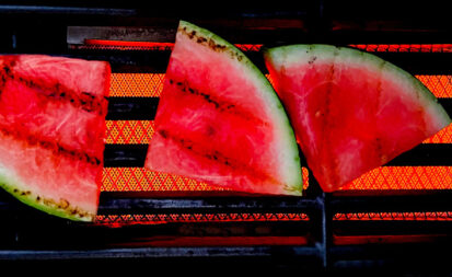 Gegrillte Wassermelone