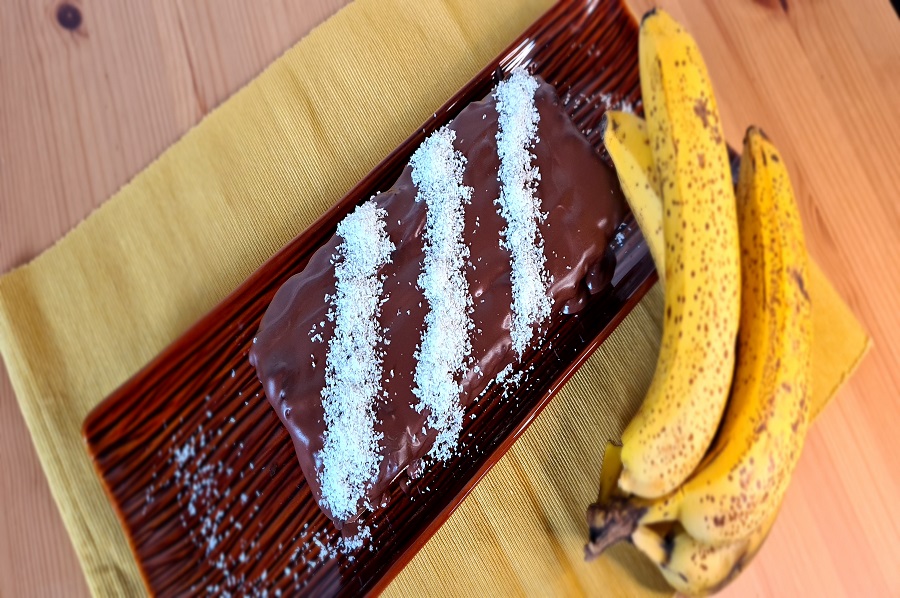 Schoko-Banane-Kokos-Kuchen