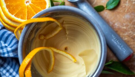 Orangen-Butter-Eis