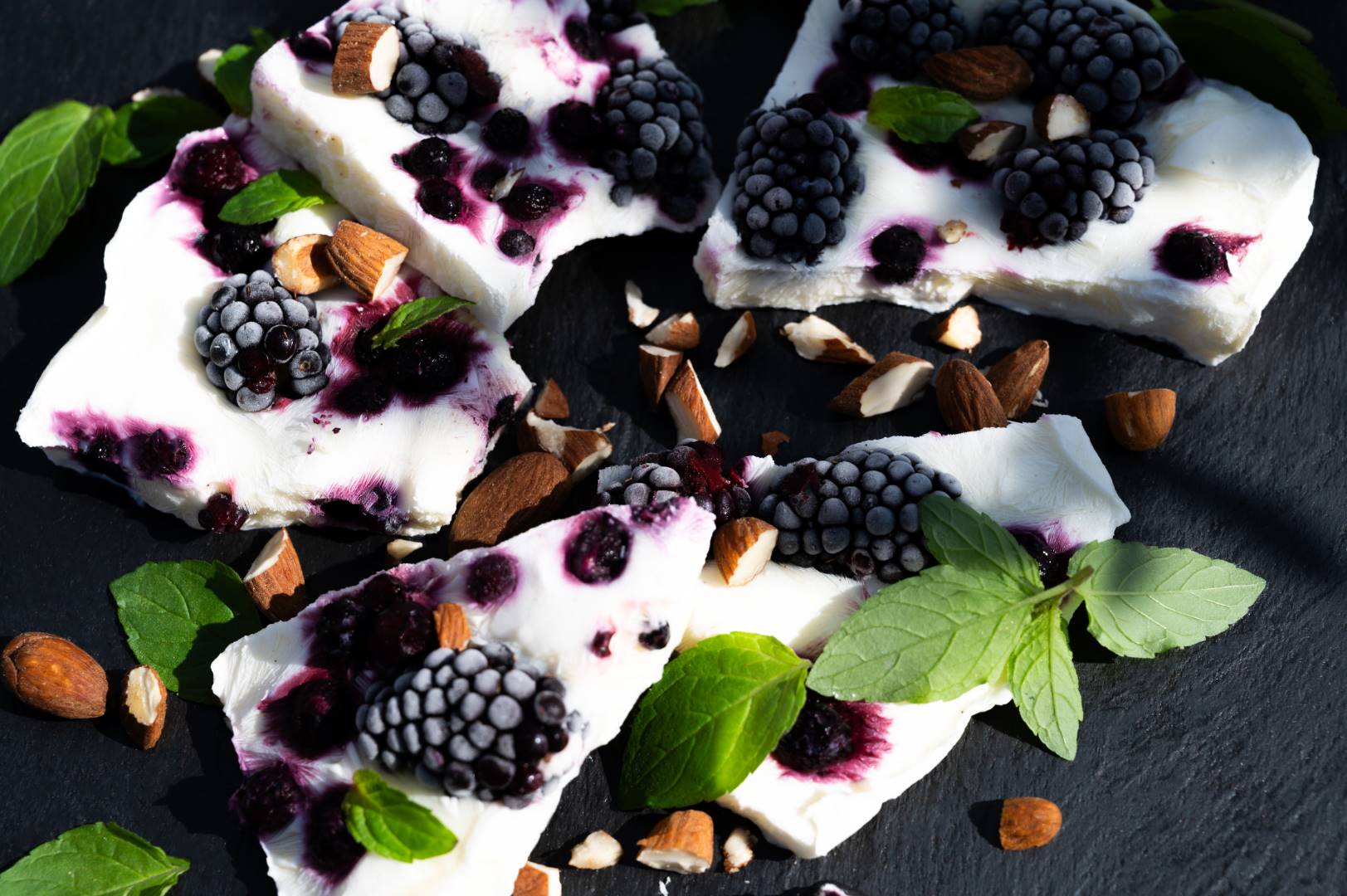 Frozen Joghurt Bark