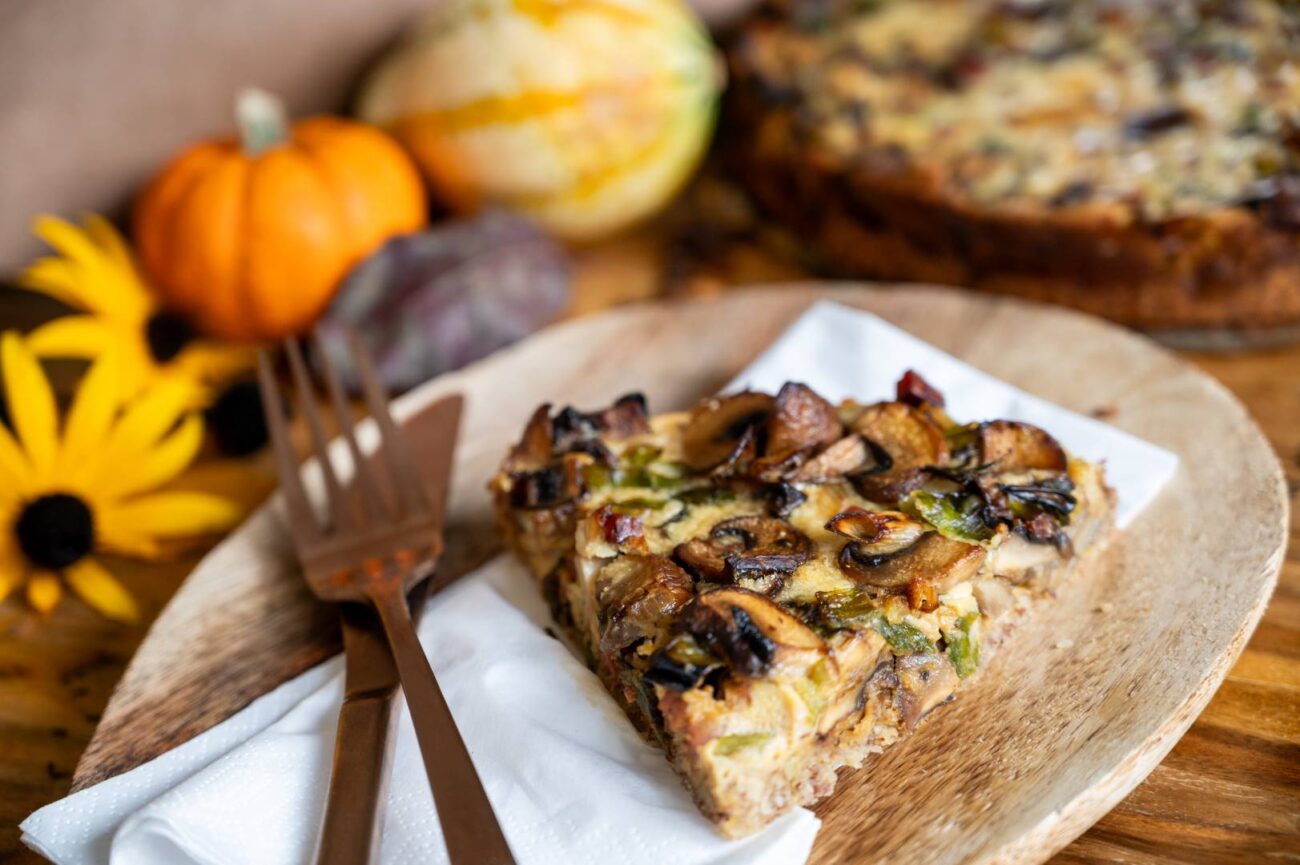 Pilz-Quiche