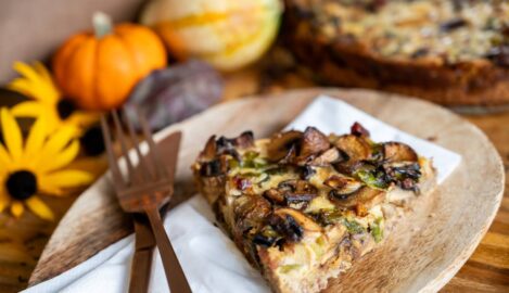 Pilz-Quiche