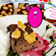 Kosimas Lieblingsbrownies mit Erdnussbuttertopping